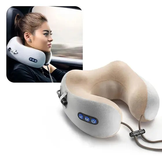 MASSAGEADOR DE PESCOÇO CERVICAL ALMOFADA USB