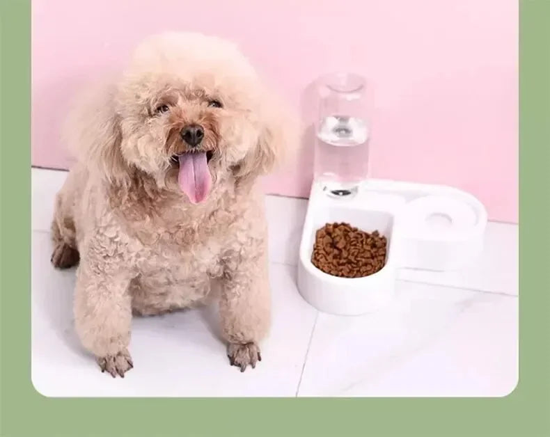 Tigela de Alimentação Dupla para Pets