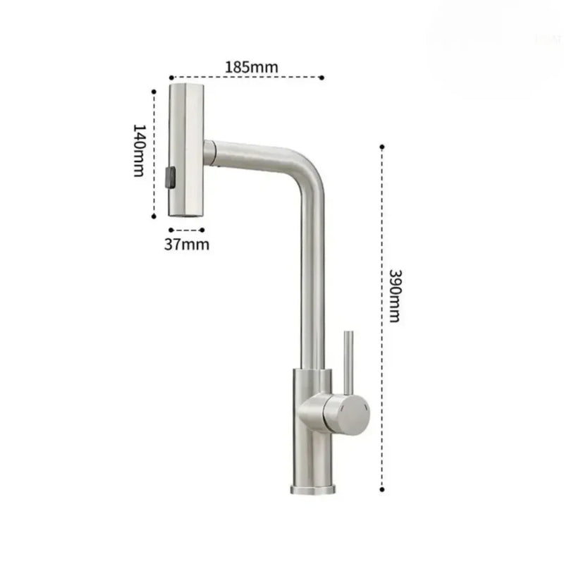 Torneira Cascata Flexível Multifuncional para Cozinha